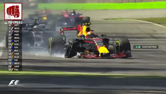 Crashes Max Verstappen 2017